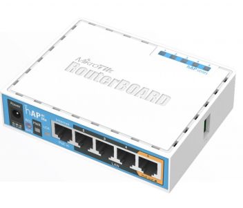 hAP ac lite (RB952Ui-5ac2nD) Двухдиапазонная  Wi-Fi точка доступа с 5-портами Ethernet, для домашнего использования